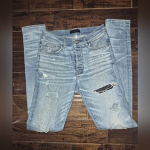 Men's size 32 Amiri skinny jeans